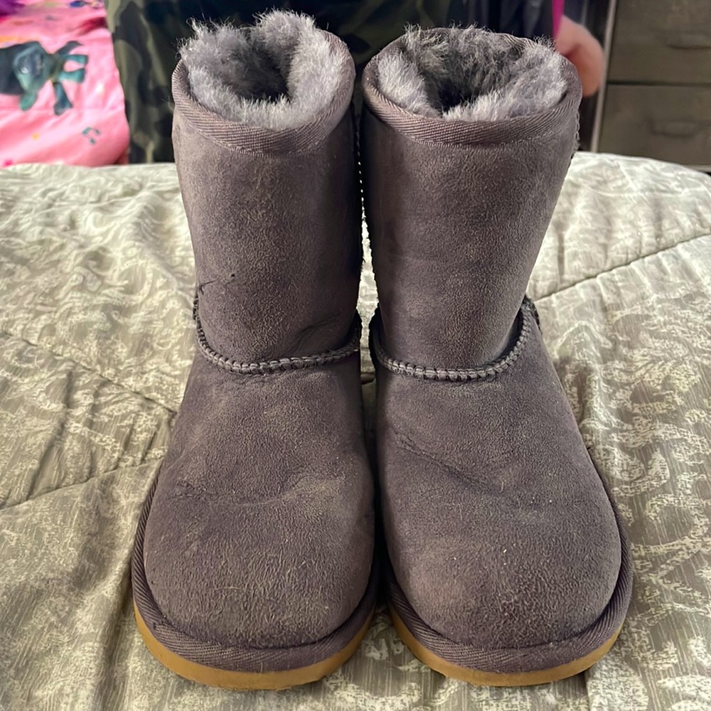 Girls Ugg boots. Brown. Gently used condition. Size 13.